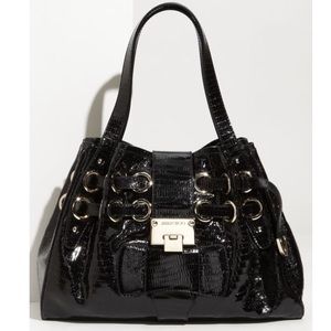 Rare 🔥 Jimmy Choo Riki medium lizard handbag